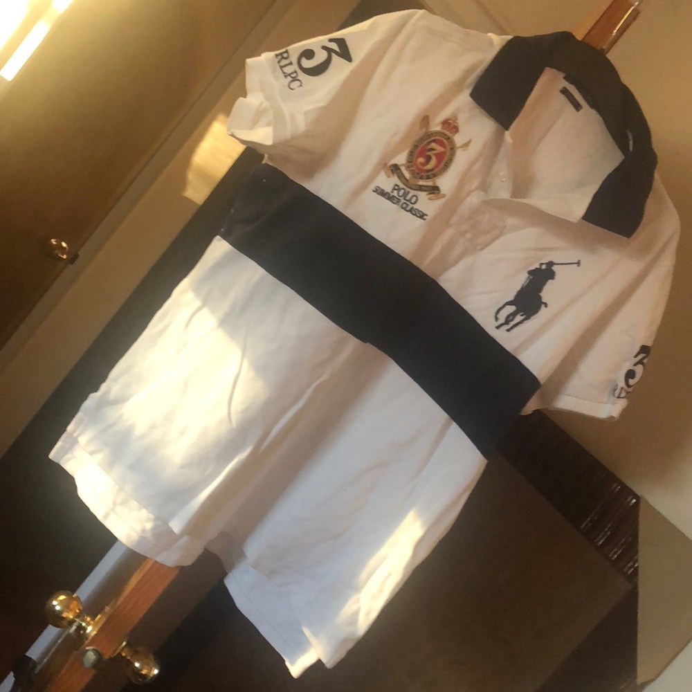 Short Sleeve Ralph Lauren Rugby Shirt